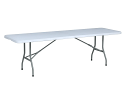 8' Plastic Banquet Table - Seats 8-10