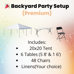 Backyard Party Setup (Premium)