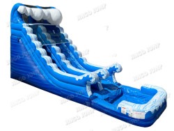 20FT OCEAN WAVE WATER SLIDE