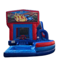 Jump N Splash Wet Combo Race Cars20 20Edited 1770847749 Race Cars Theme Mod - Jump N Splash JUMP AND SPLASH 5 N 1 BOUNCE HOUSE W/ SLIDE WET
