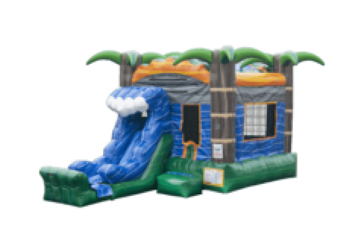 WET BOUNCE HOUSE W/SLIDE